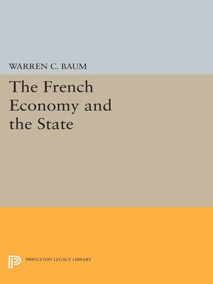 cover image of French Economy and the State